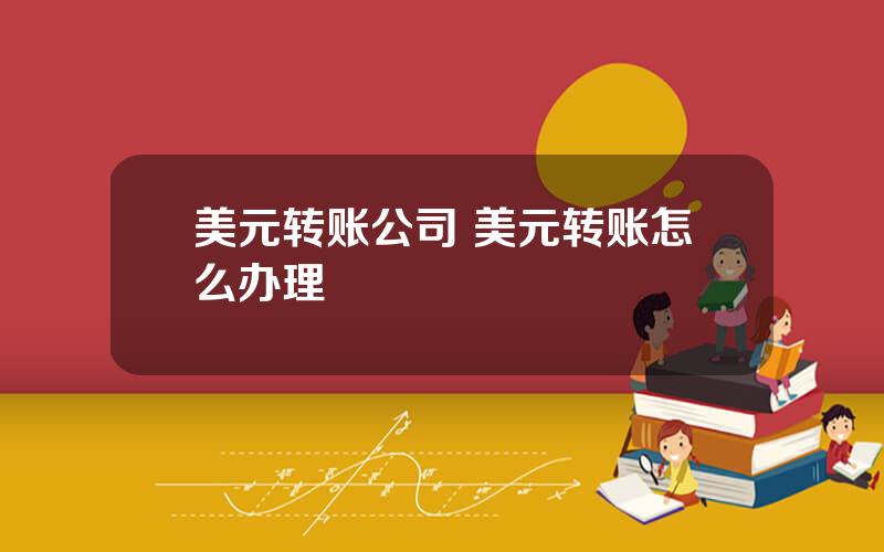 美元转账公司 美元转账怎么办理